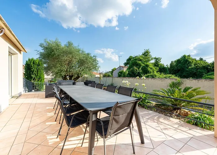 בית נופש La Maison Paradis - Piscine Privee Et Chauffee *